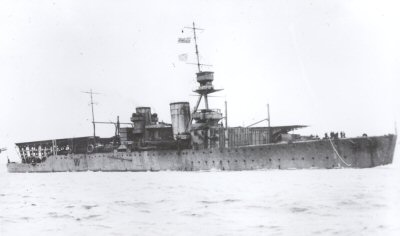 HMS Vindictive as CV