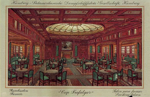 Cap_Trafalgar's_1st-class smoking_saloon
