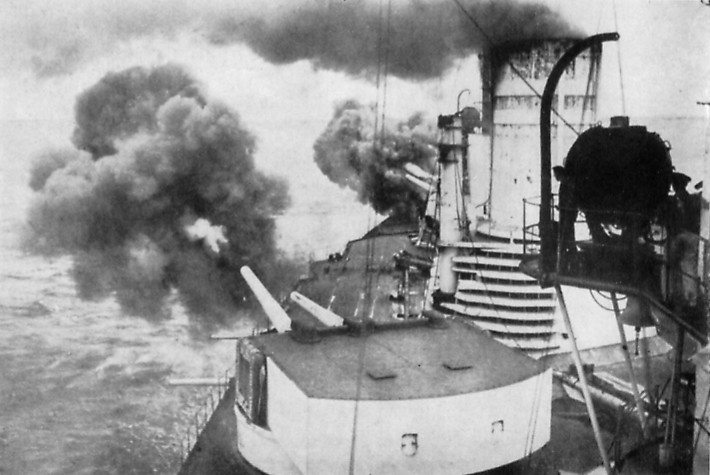 SMS Seydlitz fire