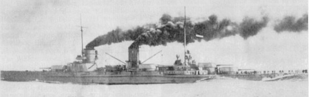 SMS_Goeben_at_speed