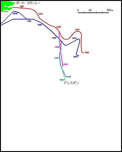 Falkland map 1500