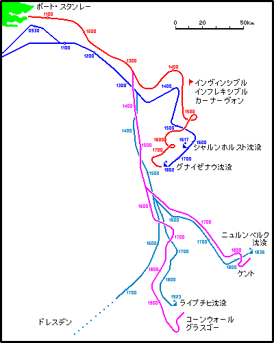 Falkland map all