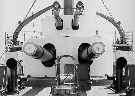 Kearsarge's double turret