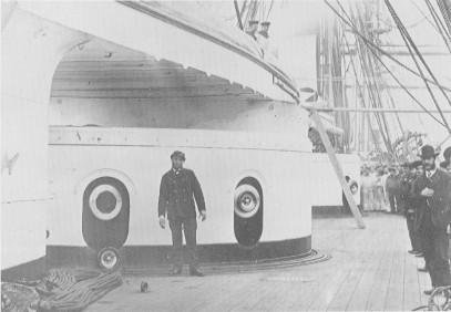 Turret of H.M.S. Monarch 1869